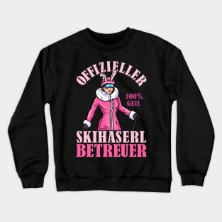 Offizieller Skihaserl Betreuer I Apres Ski I Jagatee Party design Crewneck Sweatshirt